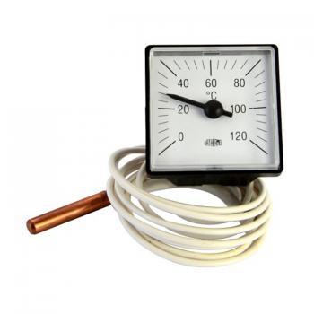 Arthermo Termometer Kapilarni - 120°C, kapilara 4m - Kvadratni